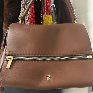 Brown Leather Handbag